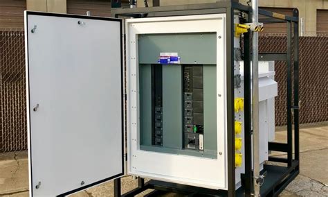 power distribution box design|temporary power distribution panels.